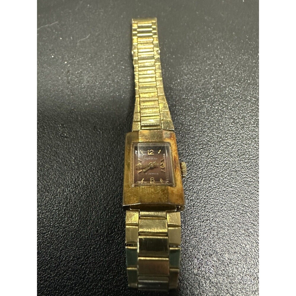 Cornavin Vintage Women Watch 17 Jewels Time Stainless Steel Time Piece Antique